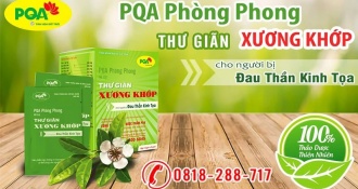 Vì sao PQA Phòng Phong "xử lý" thần kinh tọa tốt nhất hiện nay?